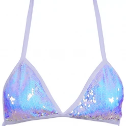 THE LUMi SHOP Iridescent Ice Sequin Triangle Top Sequin Tops 13 THE LUMi SHOP Iridescent Ice Sequin Triangle Top Sequin Tops