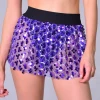 THE LUMi SHOP Mini Sequin Skirt - Purple