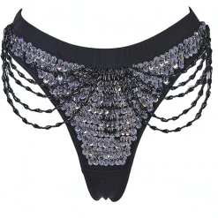 THE LUMi SHOP Hand Stitched Sequin Cheeky Bottoms- Disco Barbie HAND-STITCHED 11 THE LUMi SHOP Hand Stitched Sequin Cheeky Bottoms- Disco Barbie HAND-STITCHED