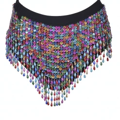 THE LUMi SHOP Hand Stitched Sequin High Waisted Bottoms- Lucky Charms HAND-STITCHED