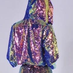 THE LUMi SHOP Jackets Sequin Cropped Jacket - Nova