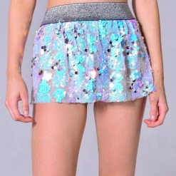 THE LUMi SHOP Mini Sequin Skirt - Sparkle Galaxy