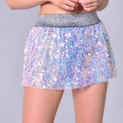 THE LUMi SHOP Mini Sequin Skirt - Aloha Sequin Skirts
