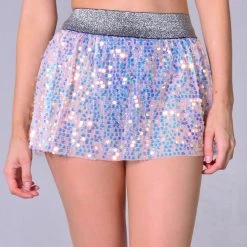 THE LUMi SHOP Mini Sequin Skirt - Aloha Sequin Skirts