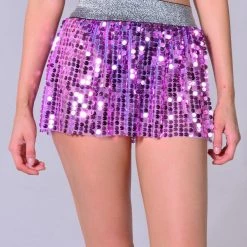 THE LUMi SHOP Sequin Skirts Mini Sequin Skirt - Magenta