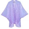 Lumishopusa Disco Sequin Kimono - Sugar Plum Signature Sequin Kimonos