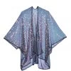 THE LUMI SHOP Sequin Kimono- Disco Black