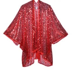 Lumishopusa FULL OUTFITS FULL OUTFIT - Glitter Red (Top+Bottom+Kimono)