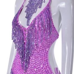 THE LUMI SHOP SPRING 2022 Hand Stitched Bodysuit- Lilac Dreams