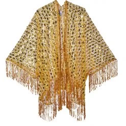 THE LUMI SHOP SPRING 2022 Sequin Tassel Kimono- Gold Treasure 10 THE LUMI SHOP SPRING 2022 Sequin Tassel Kimono- Gold Treasure
