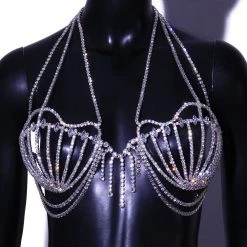 THE LUMi SHOP Mermaid 2.0 Rhinestone Bra SUMMER 2022