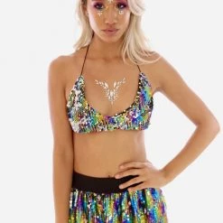 THE LUMi SHOP Sequin Tops Rainbow Trip Sequin Top