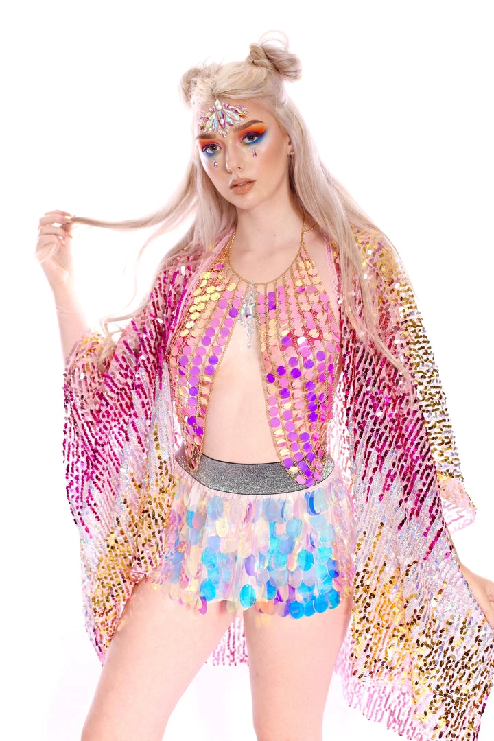 THE LUMi SHOP Unicorn Tears Mini Sequin Skirt 16 THE LUMi SHOP Unicorn Tears Mini Sequin Skirt