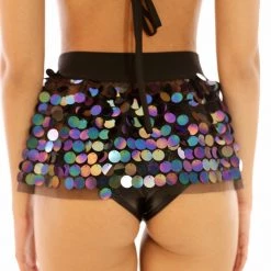 THE LUMi SHOP Aura Dark Ocean Sequin Halter Top 11 THE LUMi SHOP Aura Dark Ocean Sequin Halter Top