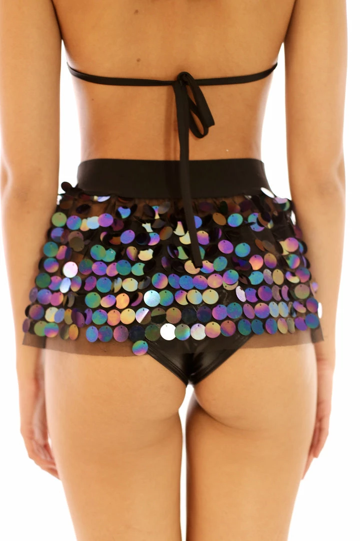 THE LUMi SHOP Aura Dark Ocean Sequin Halter Top 7 THE LUMi SHOP Aura Dark Ocean Sequin Halter Top