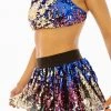 THE LUMi SHOP Oceanside Mini Sequin Skirt Sequin Skirts