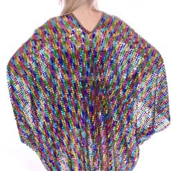 Lumishopusa Signature Sequin Kimonos Disco Sequin Kimono - Rainbow Pride