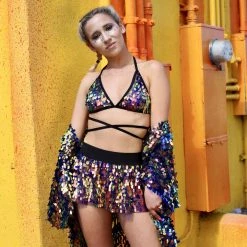 THE LUMi SHOP Sequin Tops Dream Moon Child Sequin Top