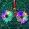THE LUMi SHOP Original LED Ears - Rainbow Unicorn