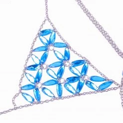 THE LUMi SHOP Blue Daisy Top