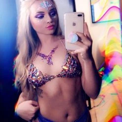 THE LUMi SHOP Tops Cosmic Muse Chain Top