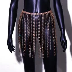 THE LUMi SHOP Sun Goddess Body Jewelry Tassel Skirt