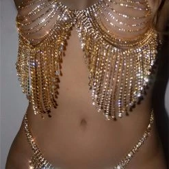 THE LUMi SHOP Sun Kiss Crystal Body Jewelry Set
