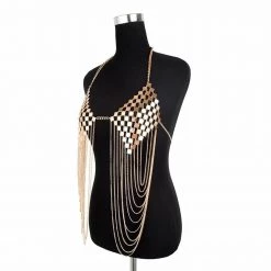 THE LUMi SHOP Tops Meridian Gold Chain Top 15 THE LUMi SHOP Tops Meridian Gold Chain Top