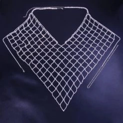 THE LUMi SHOP Goddess Rhinestone Statement Top