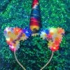 THE LUMi SHOP Original LED Ears - Rainbow Unicorn