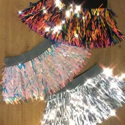 THE LUMi SHOP Outer Space Mini Sequin Skirt Sequin Skirts
