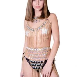 THE LUMi SHOP Palace Queen Gold Chain Set