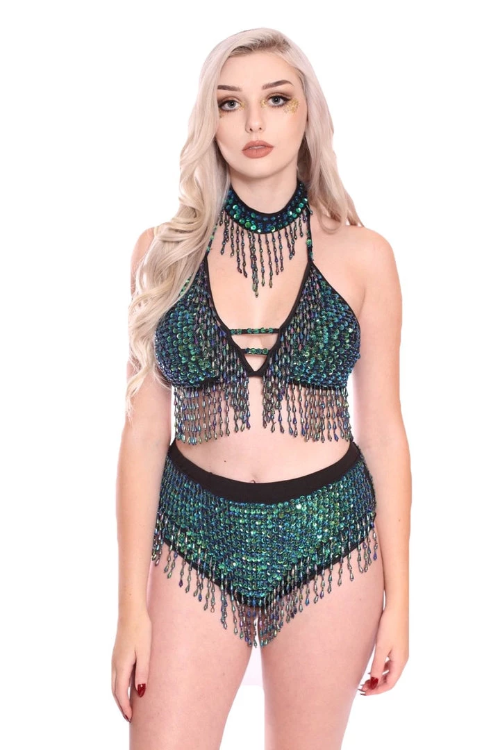 THE LUMi SHOP Hand Stitched Sequin Set- Chameleon HAND-STITCHED 4 THE LUMi SHOP Hand Stitched Sequin Set- Chameleon HAND-STITCHED