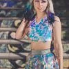 THE LUMi SHOP Sequin Sets Reversible Sequin Set (Halter Top & Skirt) - Unicorn Tears