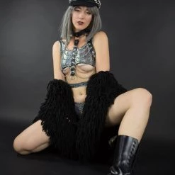 THE LUMi SHOP HARNESSES & CHAINS Black Angel - Leather Chain Harness