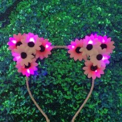 THE LUMi SHOP Rose (Pink) Original LED Ears - Pink Kitty