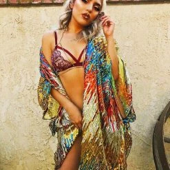 Lumishopusa Disco Sequin Kimono - Palace