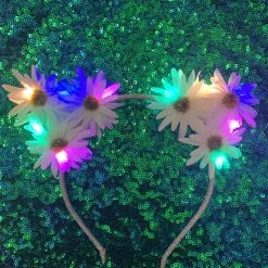 THE LUMi SHOP Original LED Ears - Rainbow Kitty