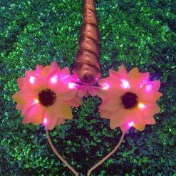 THE LUMi SHOP Original LED Ears - Pink Unicorn