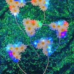 THE LUMi SHOP Original LED Ears - Classic Rainbow Kitty