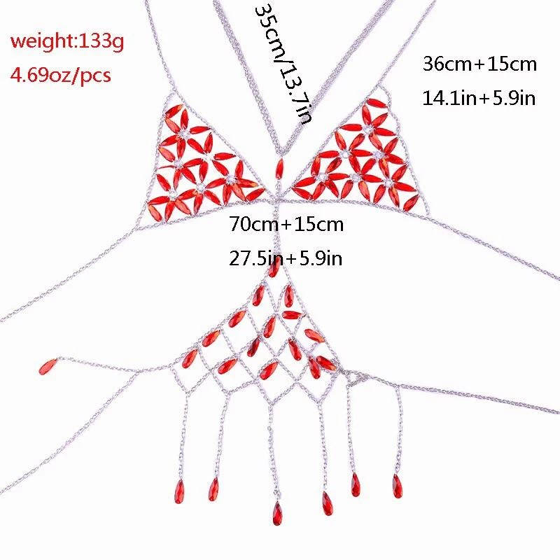 THE LUMi SHOP Red Daisy Chain Top Tops 7 THE LUMi SHOP Red Daisy Chain Top Tops