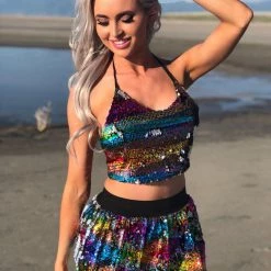 THE LUMi SHOP Dreamy Rainbow Skirt