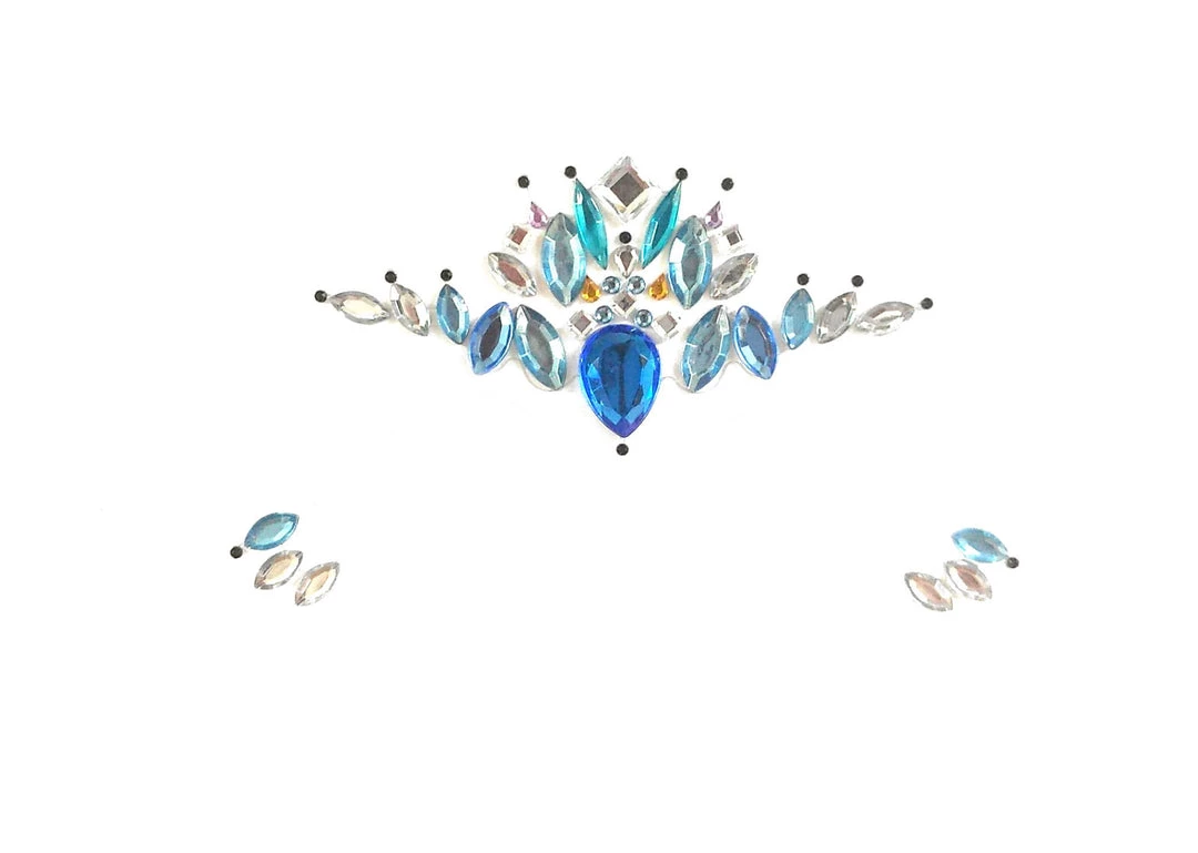 THE LUMi SHOP Dolphin Kisses Rhinestone Crystal Face Jewels 3 THE LUMi SHOP Dolphin Kisses Rhinestone Crystal Face Jewels