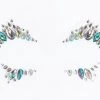 THE LUMi SHOP Copper Lake Rhinestone Crystal Face Jewels