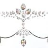 THE LUMi SHOP Crystal Dove Rhinestone Crystal Body Jewels, Chest Jewels