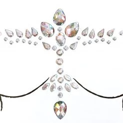 THE LUMi SHOP Crystal Dove Rhinestone Crystal Body Jewels, Chest Jewels