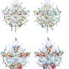 THE LUMi SHOP God Is Woman Rhinestone Crystal Body Jewels, Pasties Set Sequin Sets