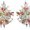 THE LUMi SHOP Body & Chest Jewels Queen Rhinestone Crystal Jewel Pasties, Body/Chest Jewels